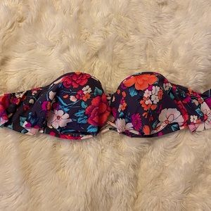 Strapless Swim Top
